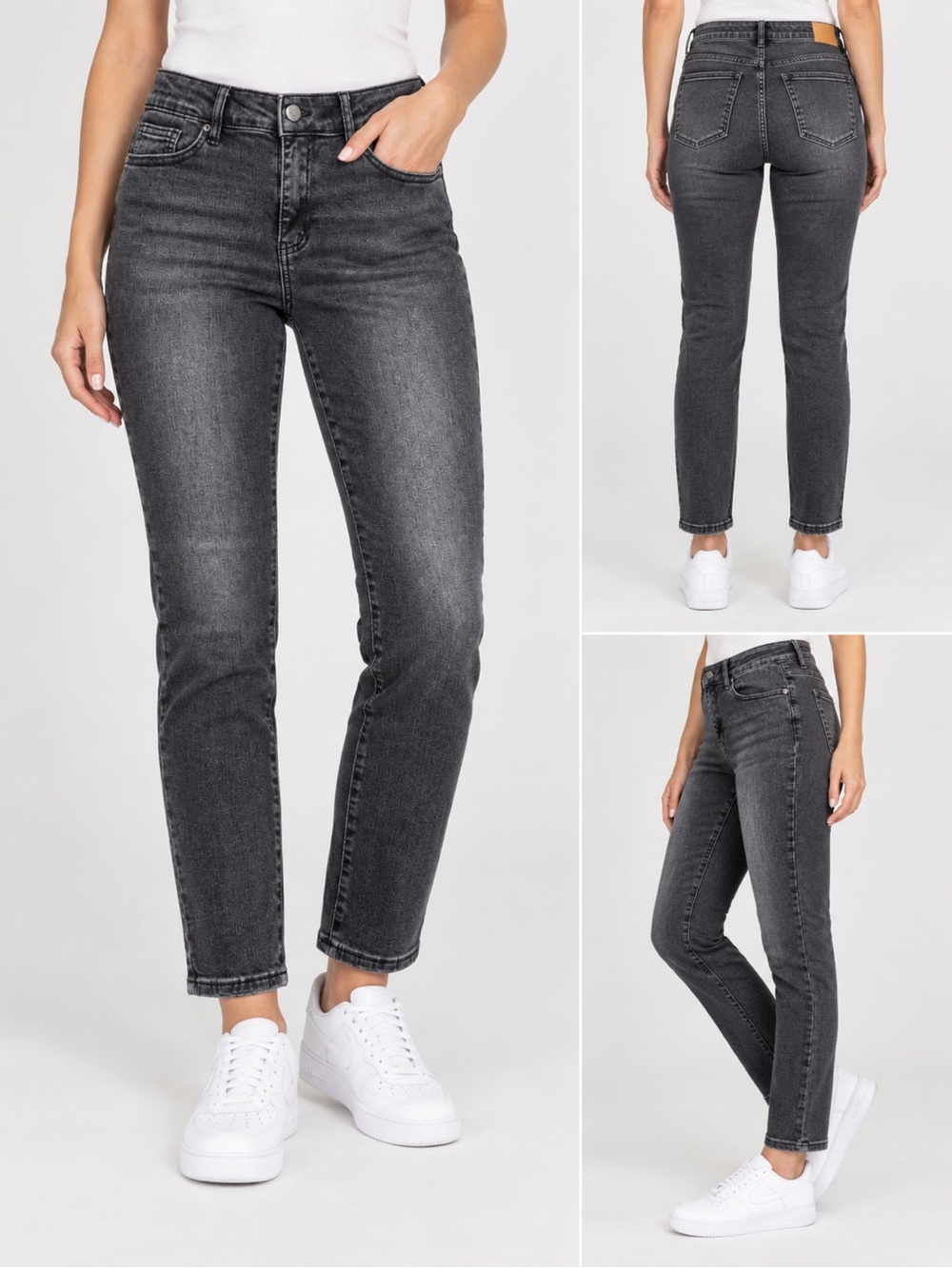 Judy Blue Boyfriend Fit Black Washed Stretch Jeans – Size 13/31